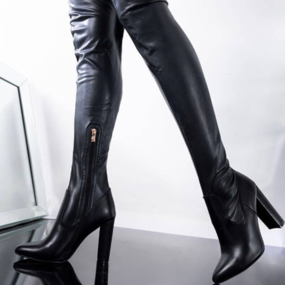 AZALEA WANG DIDN'T THEY TELL YOU THIGH HIGH CHUNKY